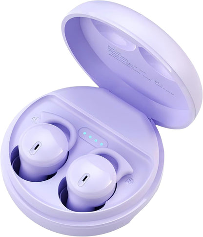 Invisible Sleep Headphones,Sleep Earbuds for Side Sleepers,Comfortable Noise Blocking Sleep Ear Buds,Bluetooth 5.3 Wireless Earbuds, in-Ear Ear Buds for Sleeping,Driving,Cycling - Black