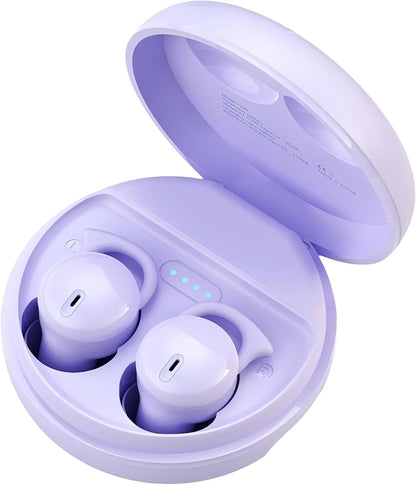 Invisible Sleep Headphones,Sleep Earbuds for Side Sleepers,Small Comfortable Fit Noise Blocking Sleeping Ear Buds,Bluetooth 5.3 Wireless Earbuds, in-Ear Ear Buds for Sleeping, Working (Blue)