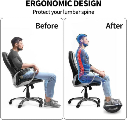 CasaZenith Foot Rest Under Desk at Work, Foot Stools for Under Office Desk