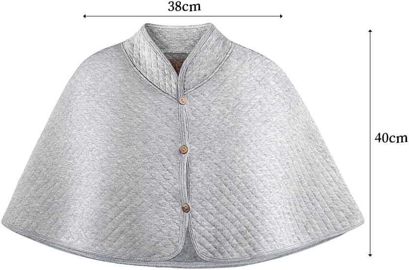 haozaikeji Women Thermal Shoulder Wraps Shoulder Support Warmer Heat Shawl Elderly Pregnant Warm Cape Pain Relief Arthritis