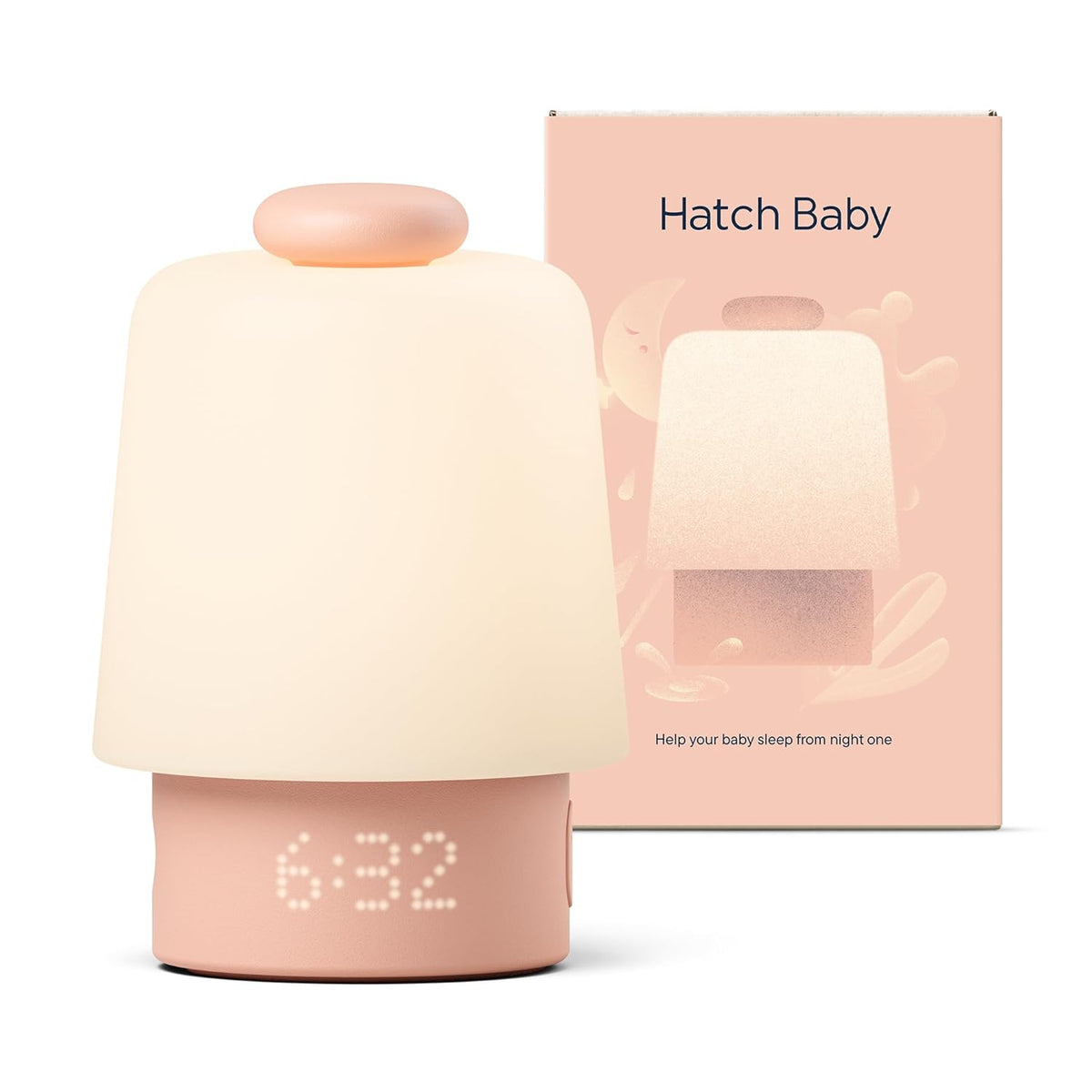 Hatch Baby Sound Machine & Night Light Routine Builder (Greige)