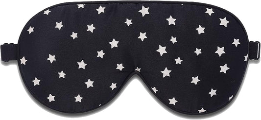 ALASKA BEAR Wraparound Style Organic Cotton Eye Mask with Padded Nose, Big Wide Headband and Large Coverage Ear Muff Sleeping Mask with Bottom Flap for Full Blackout, Dark Grey