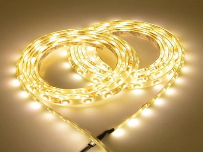 Motion-Activated Digital LED Under Bed Lighting System with Motion Sensors 2 * 3.3ft / 1m Motion Sensor LED Night Light, Dimmable Warm White for Queen/King/Cal.King Size Bed