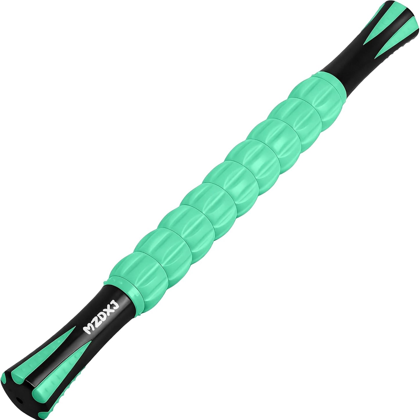Wooden Cellulite Massage Roller for Legs and Thighs - Handheld Fascia Blaster Tool for Muscle Relief, Lymphatic Drainage & Body Sculpting - Anti Cellulite Massager for Women and Men (12 Wheel)