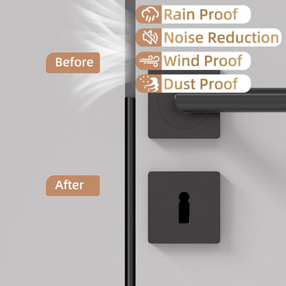 Kneelisa 118” Wedge-Shape Foam Window Weather Stripping Door Seal | Soundproofing Frame Winter Insulation Strip,Noise Cancelling Window Inserts,Door Gap Filler Light Blocker,White