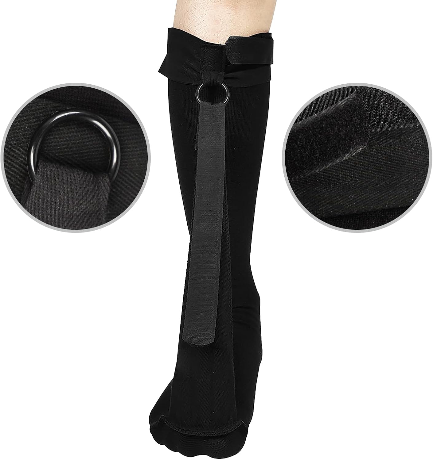 BXT Stretch Night Splint Sock for Plantar Fasciitis, Drop Foot Sock Brace for Sleeping, Calf Foot Stretcher to Relief Pain