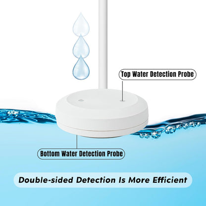 Smart Leak Detection Sensor | Water Leak Alarm with Real-Time Alerts for Home, Office & Basement Protection