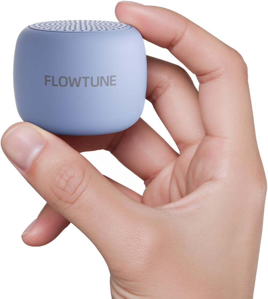 FLOWTUNE Sound Machine White Noise Machine for Baby Adults, 18 Non-looping Sounds, Timer, Memory Function, Portable Sleep Sound Therapy Gift (White)