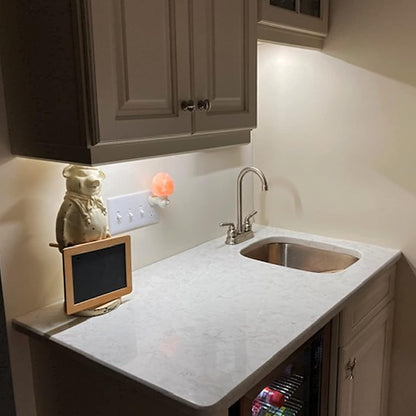 Motion Sensor LED Light Bar Kit. Plug in. Perfect to Work as Motion Activated Lighting for Under Cabinets Closets Wardrobe Hallway Stair Beds Garage Kitchen. 1-Light-Bar. Daylight White 5000K.