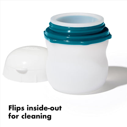 OXO Good Grips Prep and Go Container With Colander - Ocean Blue