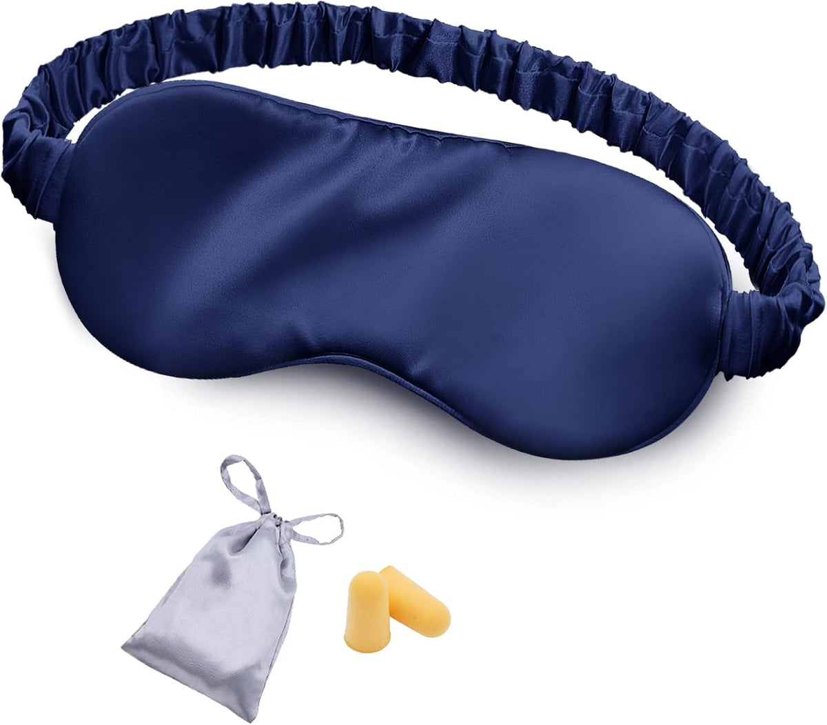 OLESILK 100% Mulberry Silk Sleep Mask for Women - Zero-Pressure Blackout
