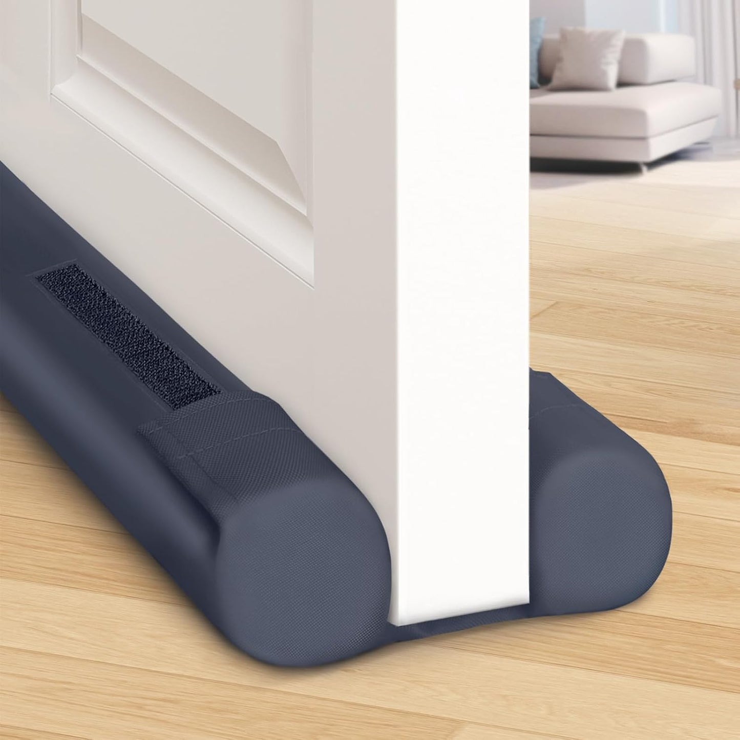 BlissTrends 36 in Under Door Draft Stopper, Covers Gaps up to 2.36 in,Black | Adjustable Door Sweep Gap Filler Seal Fits Most Doors, Easy Install, Blocks Drafts, Light, Dust, Insects and Reduces Noise