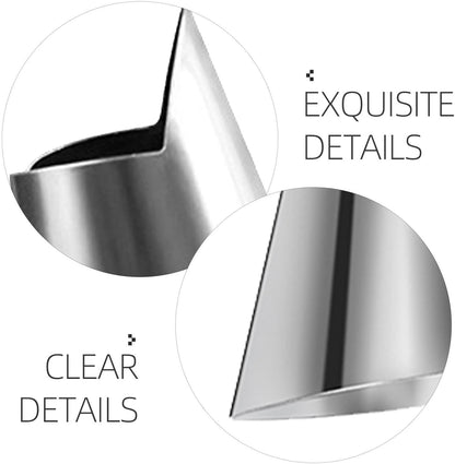Unomor Nail Guard Set 20pcs Stainless Steel Thumb Guard Peelers Finger Guard for Dicing Kitchen Tools