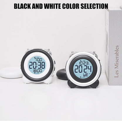 Vibrating Alarm Clock for Heavy Sleepers, Loud Alarm Clocks with Multiple Alarms Customizable Setting, Digital Alarm Clocks for Bedrooms, Extreme Bed Shaker Alarm Clock for Deeply Sleeper ﻿