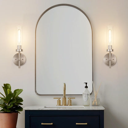 Wireless Wall Sconces with Remote Control, Battery Operated Wall Sconce Set of 2, Black & Gold Rechargeable Dimmable Wall Light for Bedroom Living room Bathroom Hallway Entryway Stairwell, 3000K