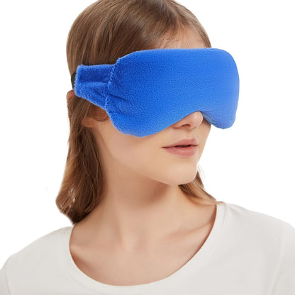 Moist Heated Eye Masks for Dry Eyes, Stye, Warm Compress for Sleeping | Purple, Microwavable Heating, Hot Compress for Relieve, Flaxseed Filling