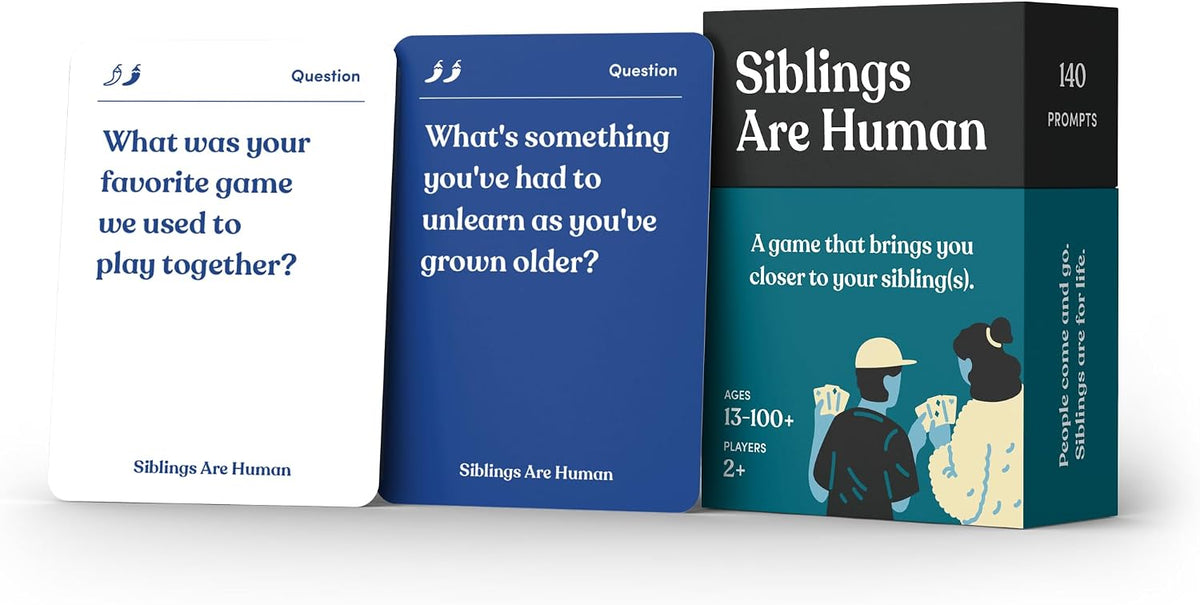 Friends are Human Conversation Cards for Friendship and Bonding, 140 Cards