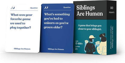 Friends are Human Conversation Cards for Friendship and Bonding, 140 Cards