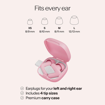 Alpine Silence | Ear Plugs for Noise Reduction, Sleep, Focus, & Travel