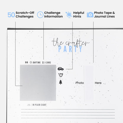 Solo Edition – 30 Scratch-Off Self-Discovery Activities | Mindfulness & Self-Care Challenge | Personal Growth Activity & Reflection Gift for Adults