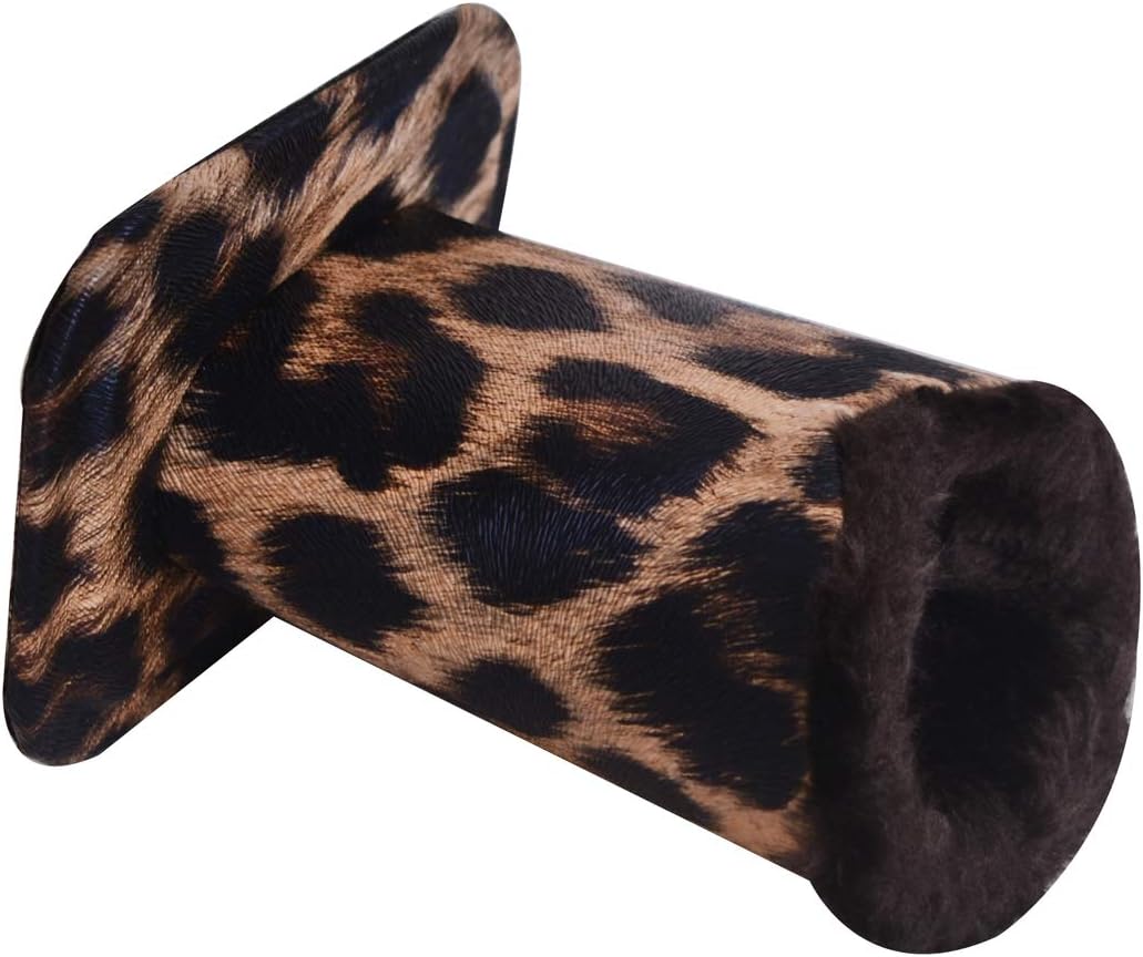 Baitaihem Pack of 2 Plush Lined Eyeglasses Holder Stand Protective Glasses Case For Desks Or Nightstands