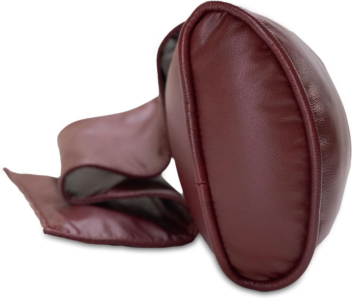 Octane Seating Pillow for Recliner Chairs | Diamond Stitching | Brown Italian Leather