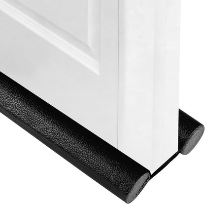 Under Door Draft Stopper, 6 Pack 12.6 Inch Doors Draft Blocker, Flexible and Adjustable Replacement Foam Tubes, Block Noise, Sound and Cold Air Door Seal, Gap Filler for Bottom of Doors, Grey