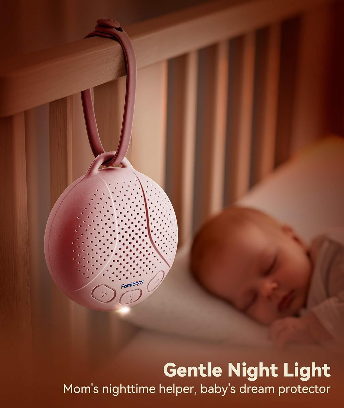 Portable Baby Sound Machine and Shusher for Newborns and Travel