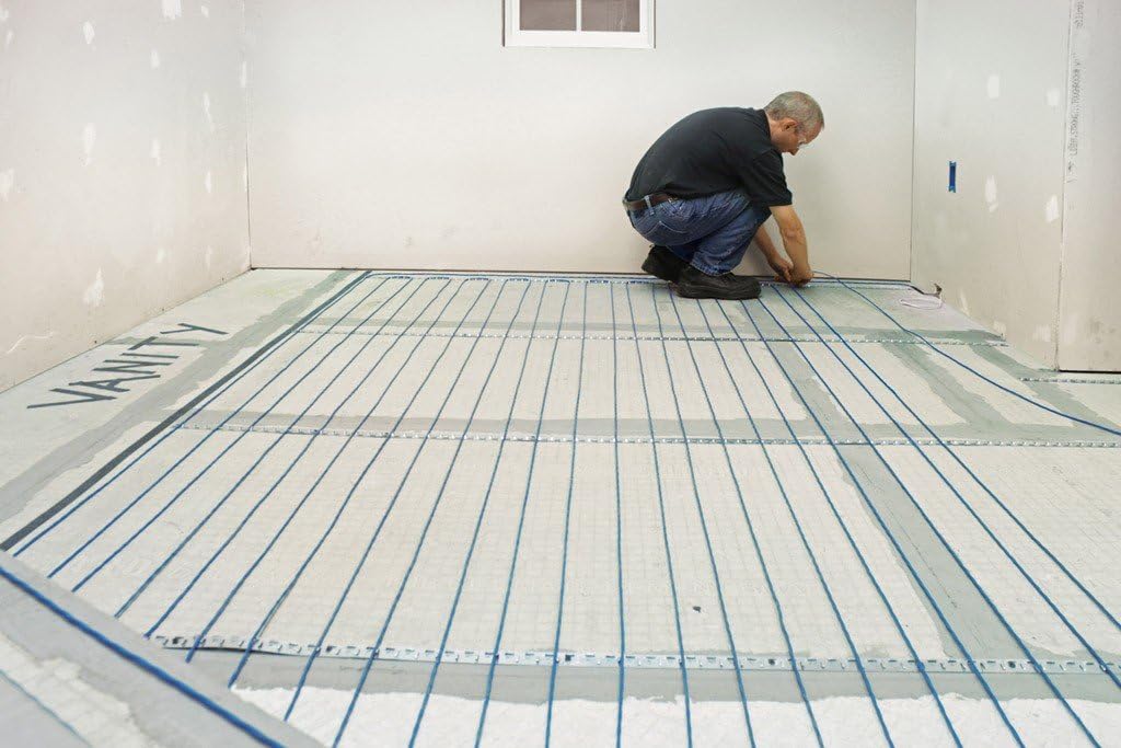 SunTouch WarmWire Floor Heating Kit, 15 Sq. Ft., (120V)