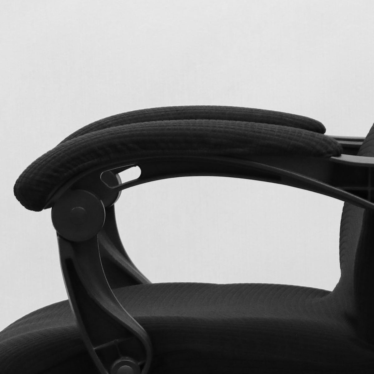 Melaluxe Office Chair Armrest Covers, Stretchable Removable Washable Chair Arm Covers, Elastic Desk Computer Gaming Chair Arm Rest Protector Slipcovers (Black)