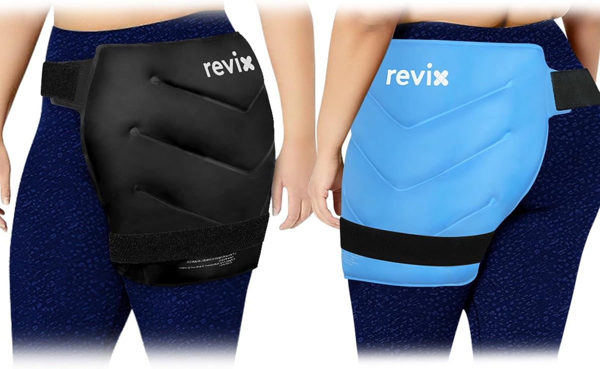 REVIX Extra Large Hip Ice Pack Wrap After Surgery, Cold Packs for Hip