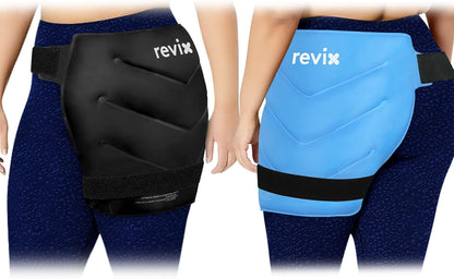 REVIX Extra Large Hip Ice Pack Wrap After Surgery, Cold Packs for Hip