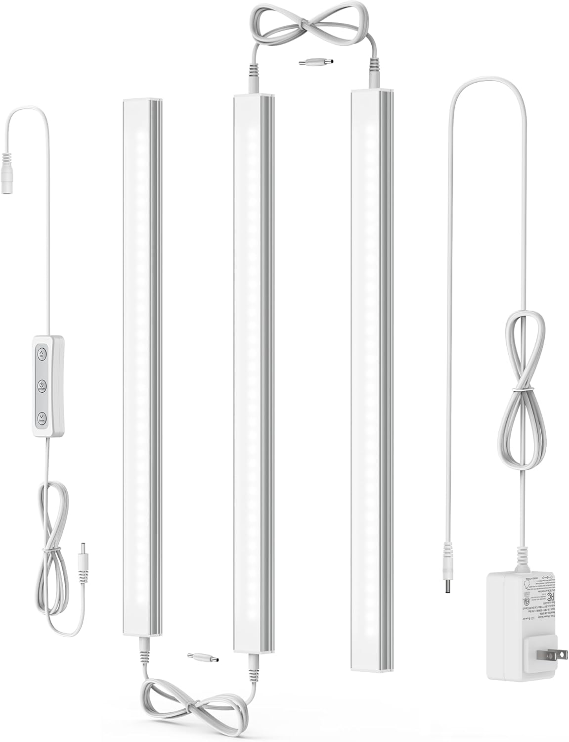 Motion Sensor Cabinet Lighting, 4500K Daylight, 3 Pack 12 inch Linkable