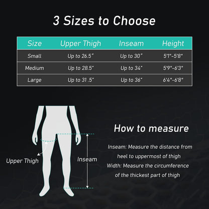 QUINEAR Professional Leg Recovery System, Cordless Air Compression Boots with Sequential Compression, Leg and Foot Massager, Fast Recovery Therapy for Athletes, FSA-HSA Eligible (Medium)
