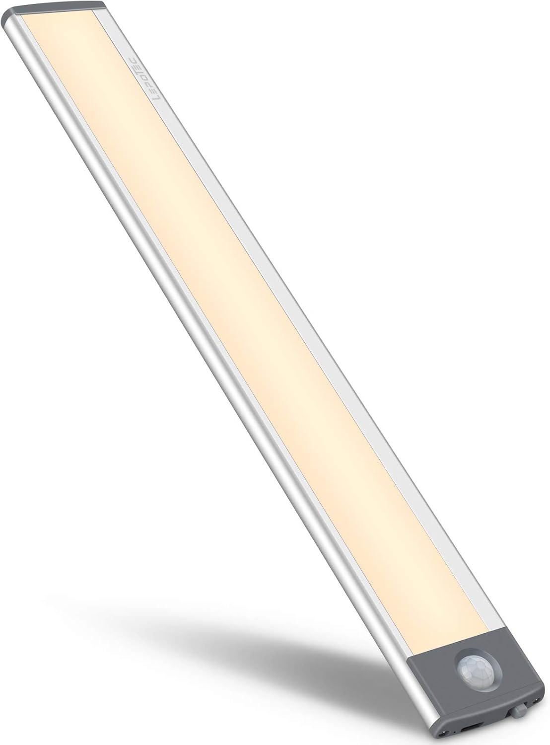 LED Motion Sensor Cabinet Light,Under Counter Closet, Wireless USB Rechargeable Kitchen,54-LED Battery Powered Operated Light, for Wardrobe,Closets,Cabinet,Cupboard