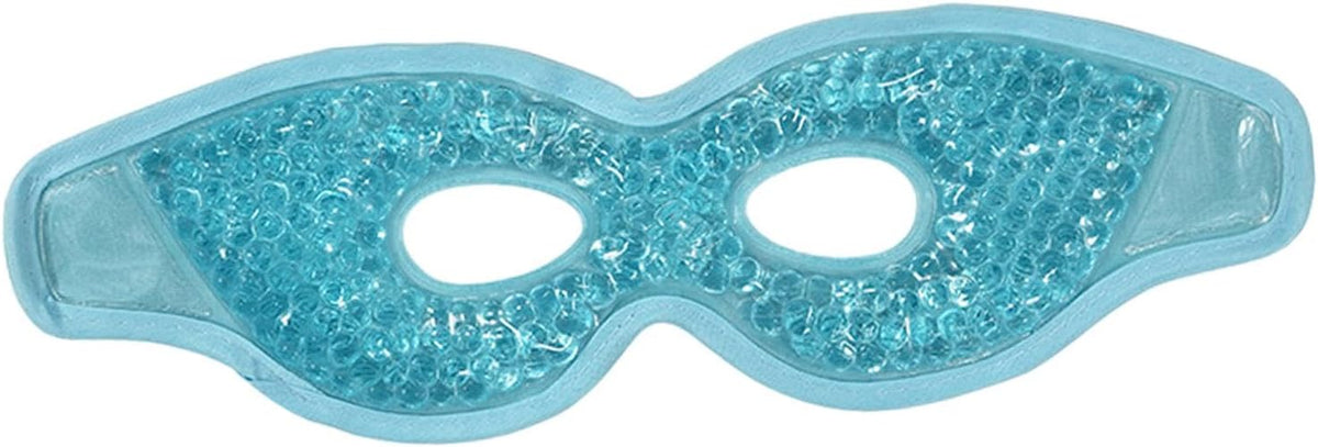 Cold Cooling Eye Mask Hot Cold Compress Eye Mask, Easy to Use,with Eye Holes, Reusable Gel Bead Eye Mask for Eye Bags,Relax,Women, Violet