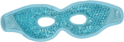 Cold Cooling Eye Mask Hot Cold Compress Eye Mask, Easy to Use,with Eye Holes, Reusable Gel Bead Eye Mask for Eye Bags,Relax,Women, Violet