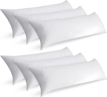 Utopia Bedding Full Body Pillow for Side Sleeper, White Long Pillow for Bed | Large Body pillows for Adults, Plush Support, Pregnancy Pillow Insert for sleeping, helps maintain body contour, 20x54 inches