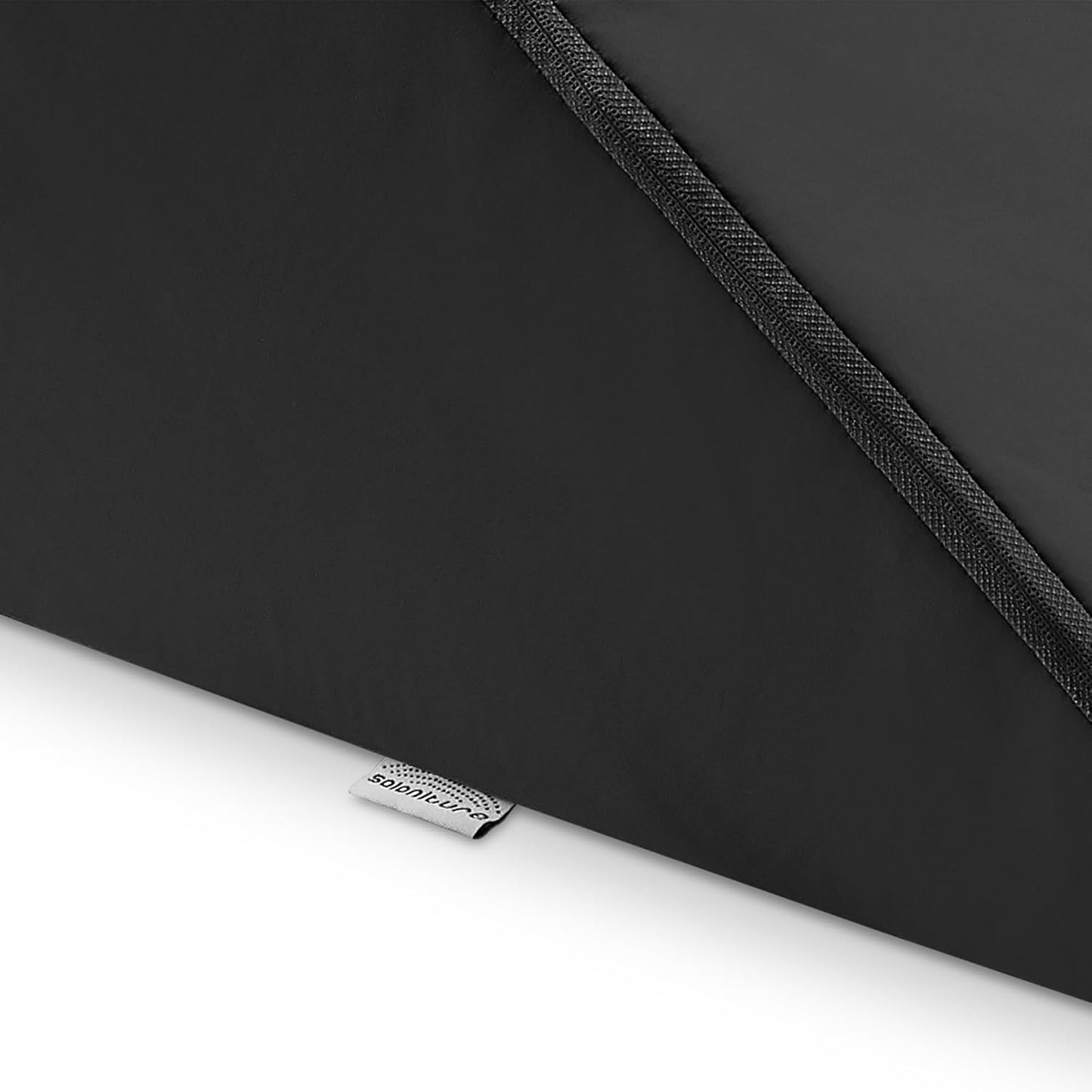Saloniture Triangle Wedge Massage Table Bolster Under-Knee Pillow, Extra Large - 19 x 12 x 20 x 15.5 Inch - Black