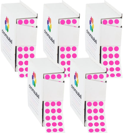 Dark Blue, Red & Yellow Dots, 1/4 Inch, 1000/Box Each Color | Writable Semi-Gloss Circle Labels in Dark Blue, Red and Yellow for Offices, Retail and Classrooms. Made in USA - Colors A