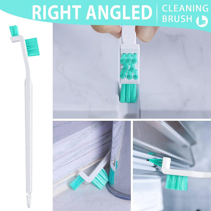 Lumkew Small Cleaning Brush Tight Spaces, 8pcs Crevice Cleaning Brushes Tool for Household Use, Tiny Cleaning Brush Mini Parts Humidifier Toaster