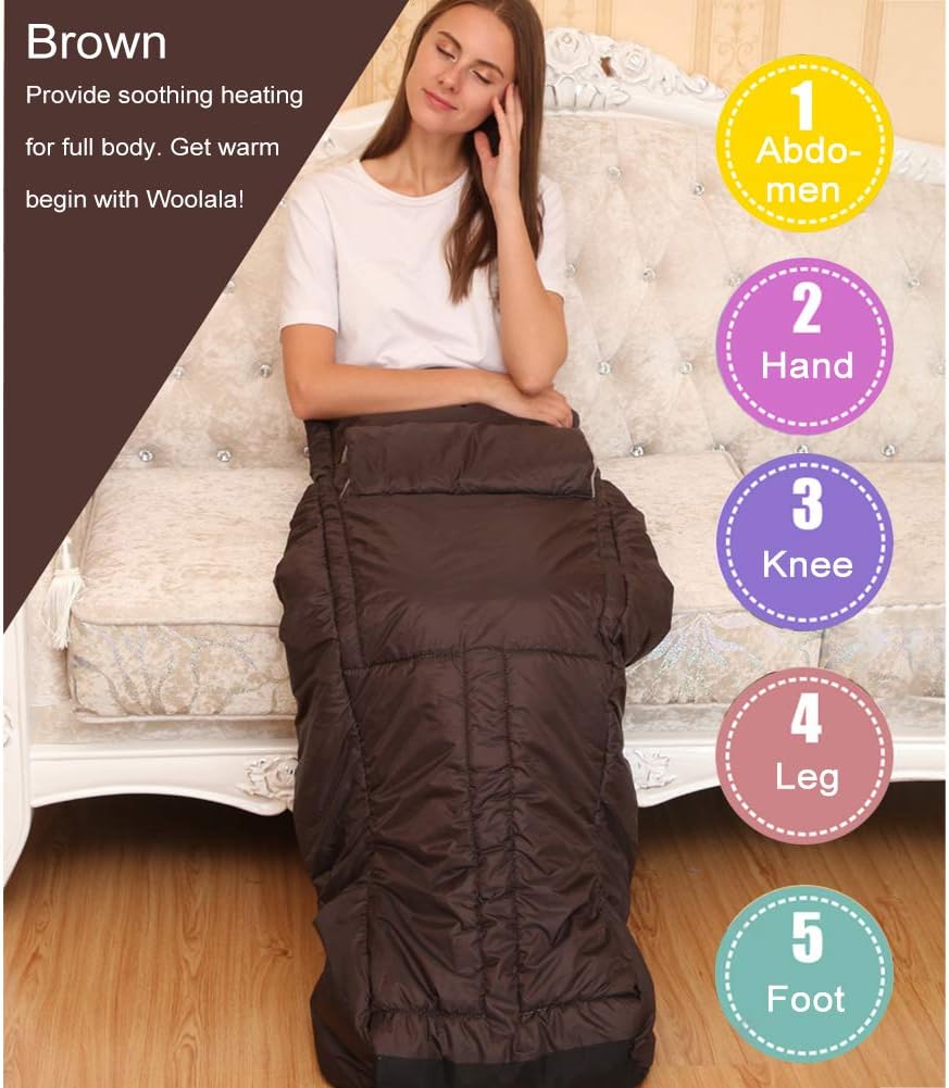 Woolala Heated Body Wrap, Large Electric Heating Pad