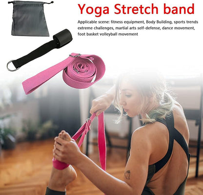 tchrules Door Leg Stretcher, Door Flexibility & Stretching Leg Strap - Great for Ballet Cheer Dance Gymnastics or Any Sport Leg Stretcher Door Flexibility Trainer Premium Stretching Equipment