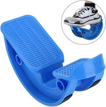 Portable Calf Stretcher Foot Rocker, Blue Physical Equipment for Plantar Fasciitis Relief, Home Fitness Stretching Device for Ankle Pain Recovery