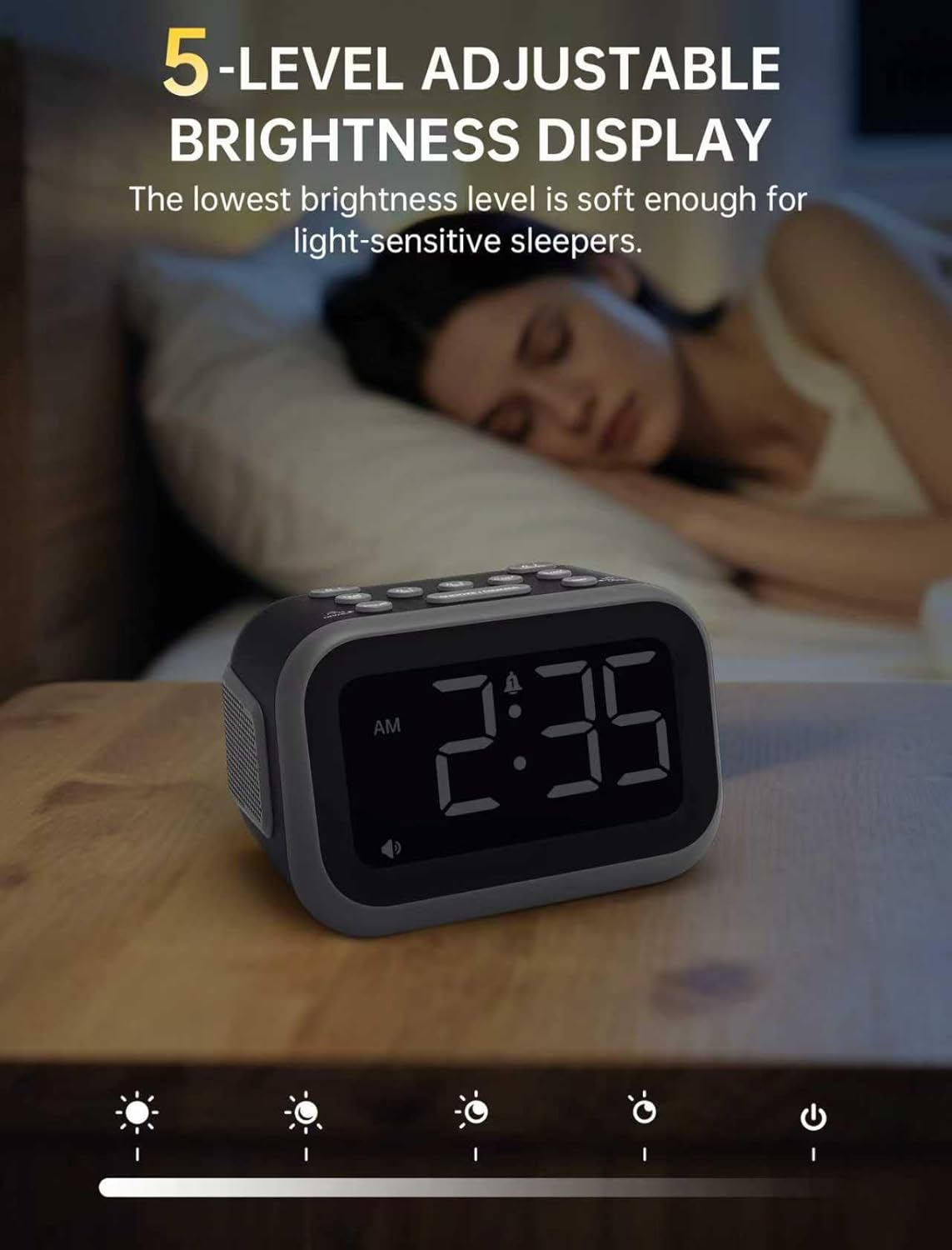 Acedeck Super Loud Alarm Clock: 115dB Wake-Up Power