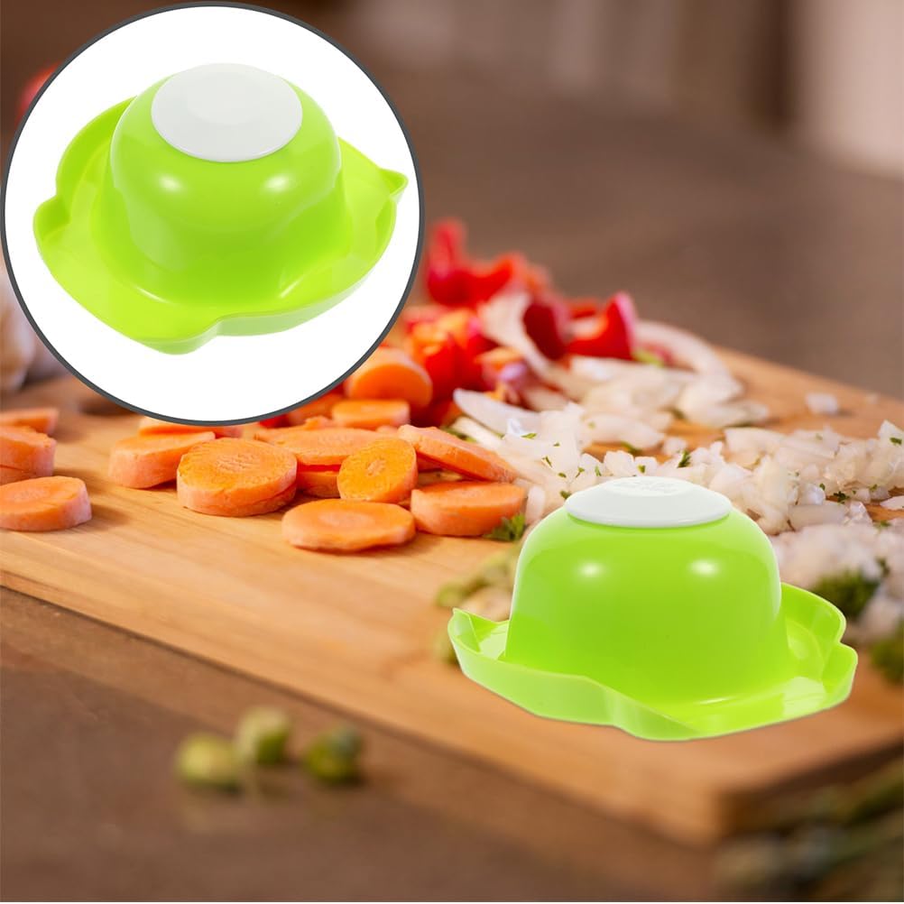 Garneck Food Safety Holder for Mandoline Slicer Plastic Food Holder and Finger Protector for Grating Vegetables Stable Vegetable Cutting Device for Onions Potatoes Fruits 4.40 X 4.13 X 2.16 in