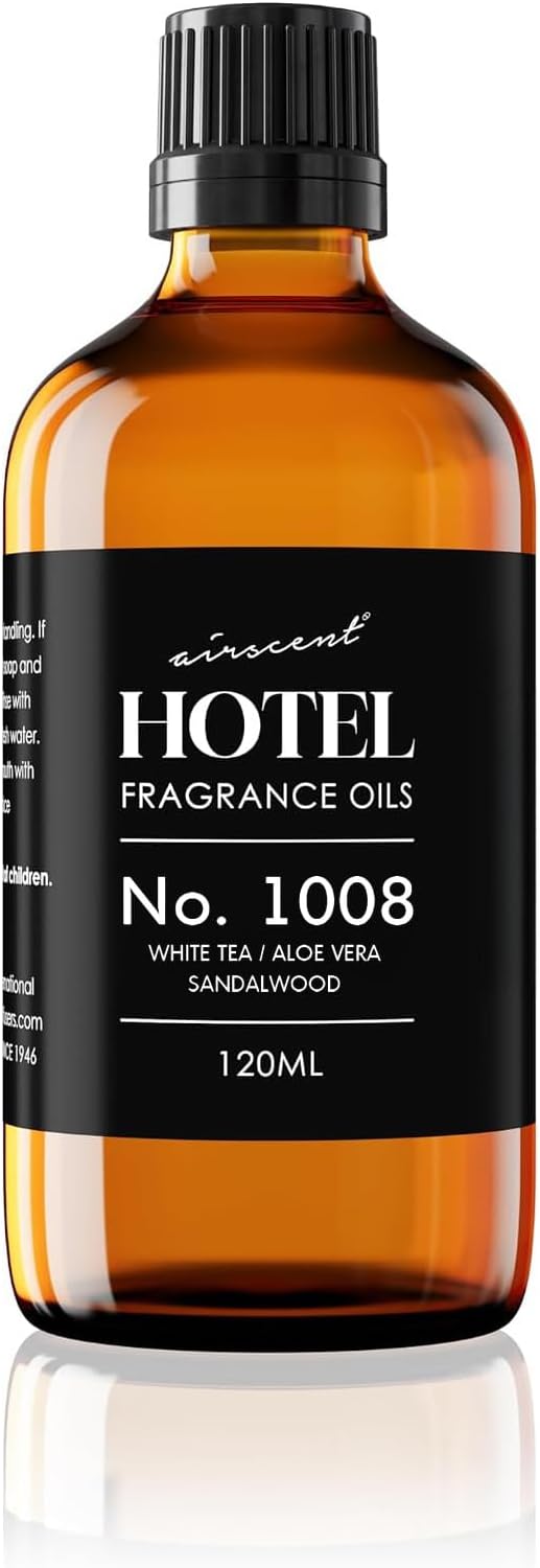 AirScent Hotel Diffuser Oil No. 1008 - White Tea Aloe Sandalwood - 500 mL