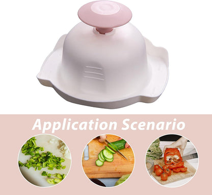 ABOOFAN 2pcs Food Safety Holder Mandoline Slicing Tool, Food Slicer Cutter Veggie Shredder Finger Hand Guards Anti-cut Protectors for Kitchen Vegetable Fruit Grater