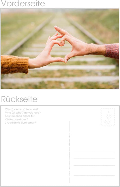 Edition Seidel Set of 50 Premium Postcards Motivational Cards Communication Training Conversation Game Coaching Tools Cards Landscapes Nature Feeling Cards Self-Mindfulness Sayings