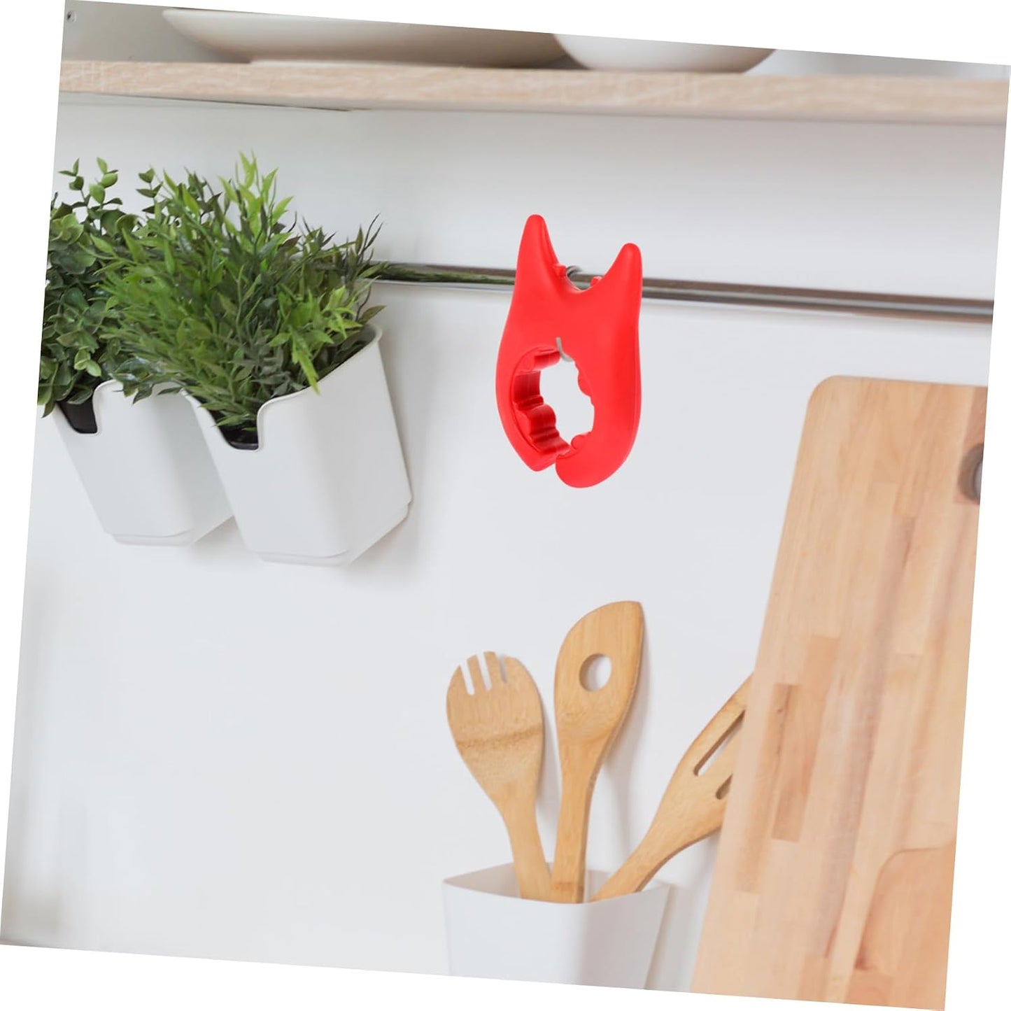 ULTECHNOVO 6pcs Spill Pot Lid Lifters Silicone Boil Stoppers for Kitchen Use Prevent Overflow and Keep Lids Elevated Easy to to Touch